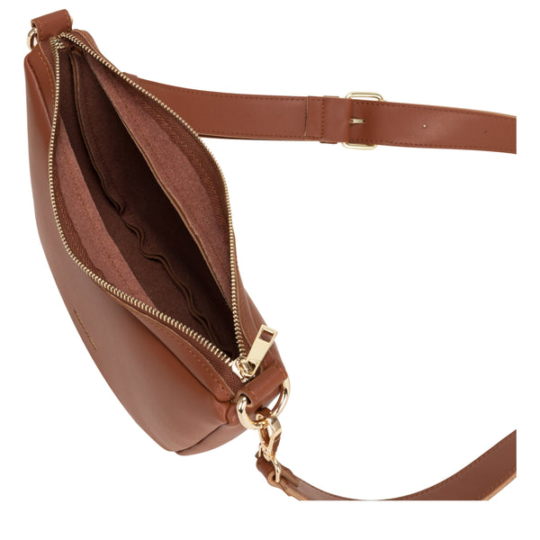 Single Strap Slouch Bag - Tan