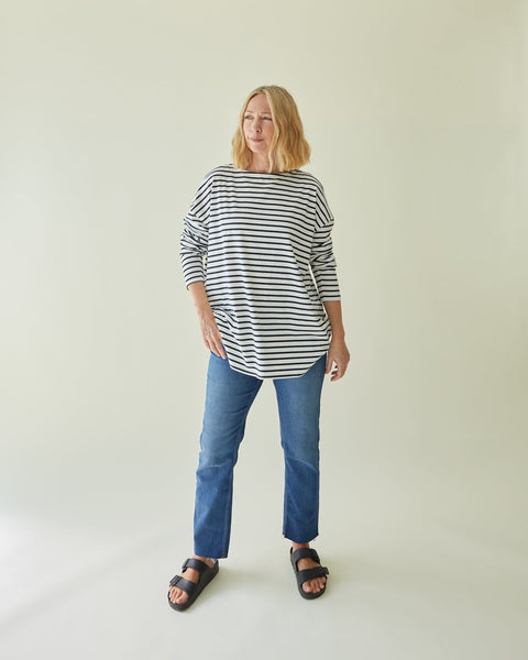 Chalk Clothing -  Bryony Stripe Top