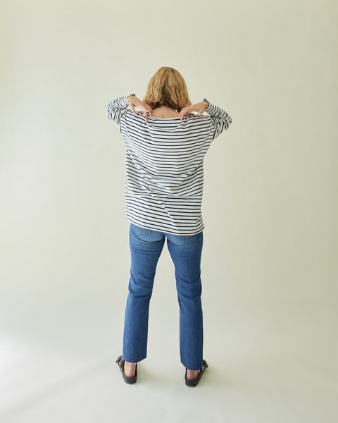 Chalk Clothing -  Bryony Stripe Top