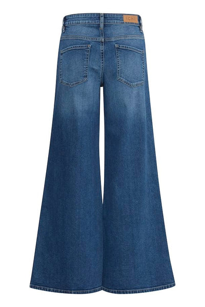 Twiggy Raven Wide Leg Jeans - Dark Wash